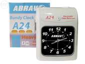  A24 Abravo Bundy Clock with FREE Time Card